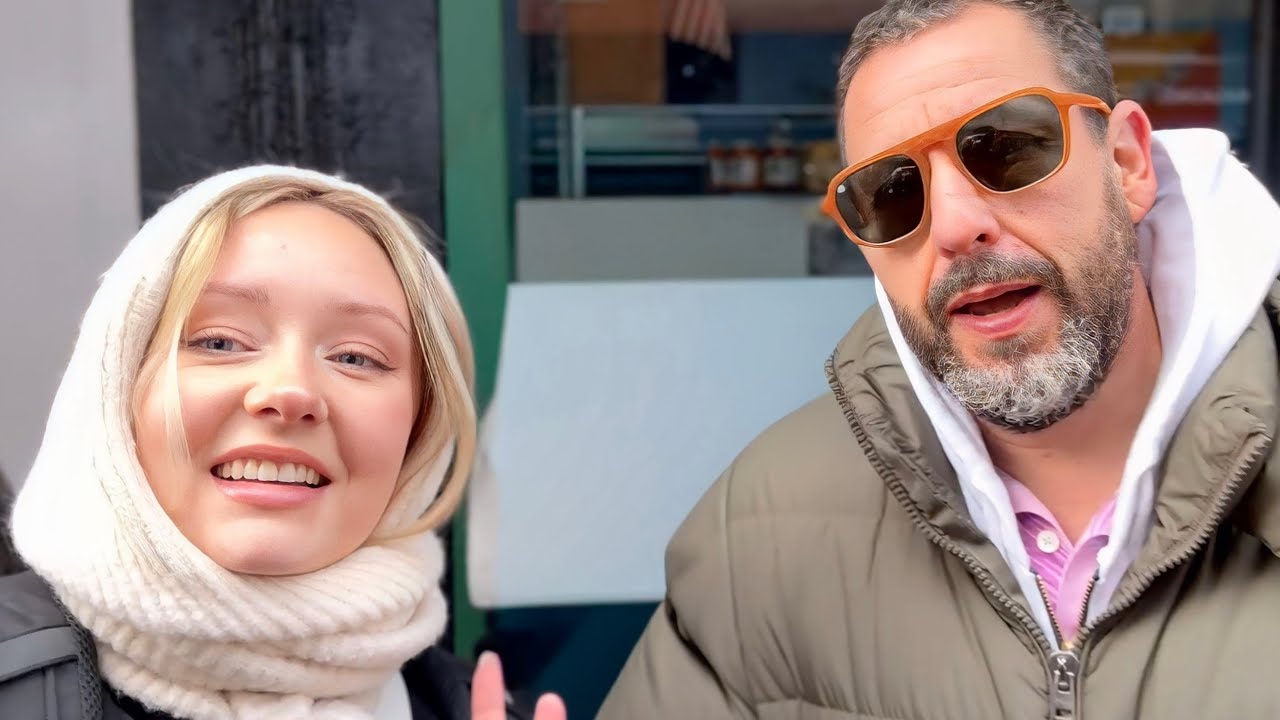 Wir haben Adam Sandler in NEW YORK getroffen!