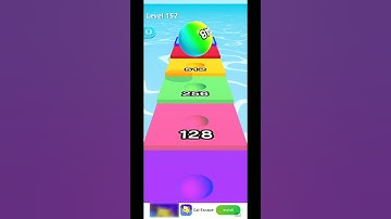 Ball Run 2048 MAX LEVEL 152 Gameplay #shorts #vairlvideoshorts #youtobevideo #gaming #ios #android