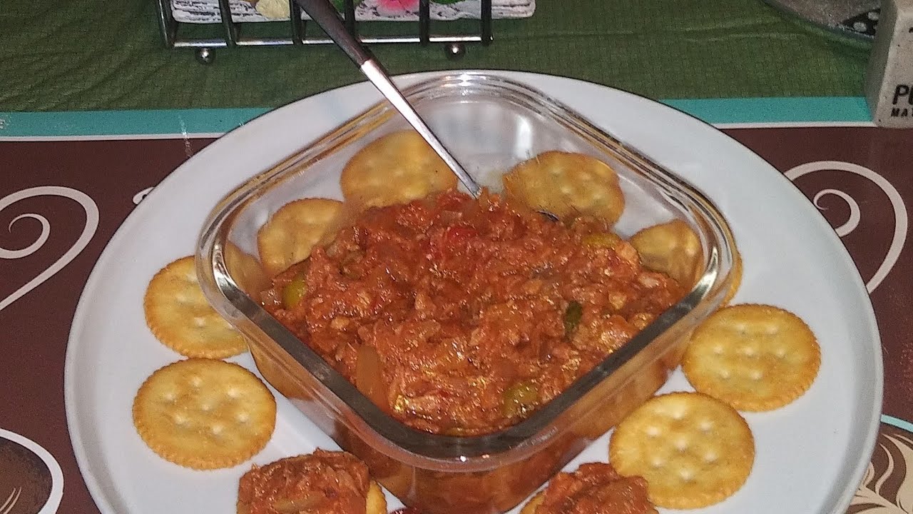 Antipasto De Tuna. Hecho Por Mana Doris...Parte 1 YouTube