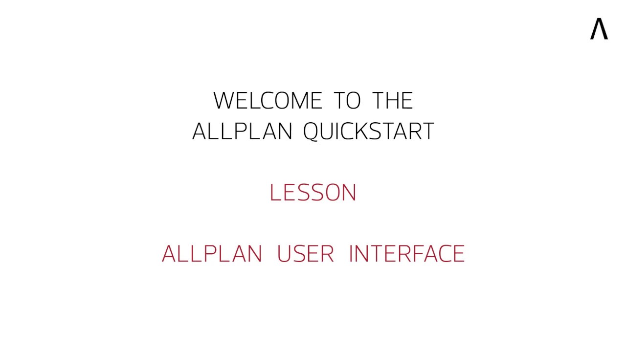 quickstart allplan quickstart allplan