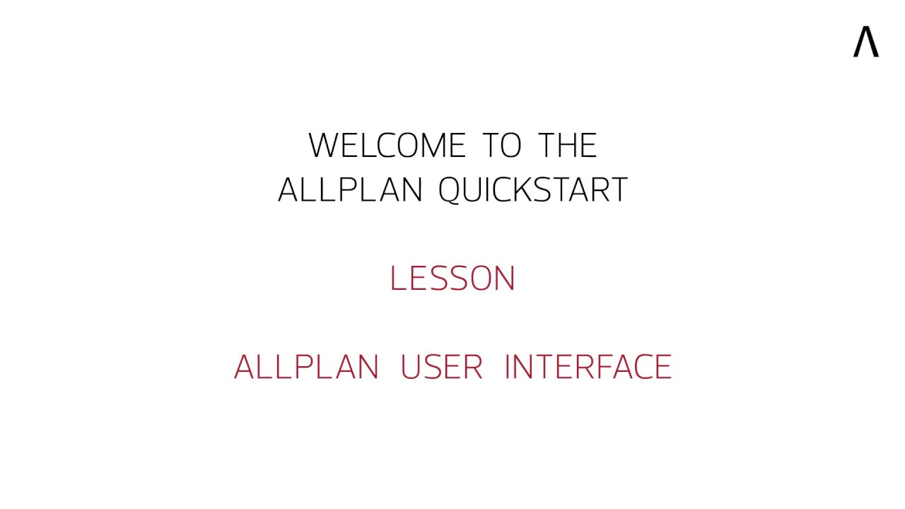 allplan quickstart 2018