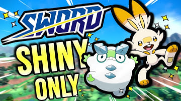 Pokemon Sword But I Can Only Use SHINY Pokemon!