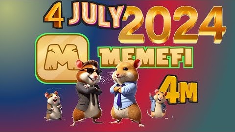 Memefi 4M Secret Combo Code 4July|| Today Memefi Secret Combo #memefitodaycombo