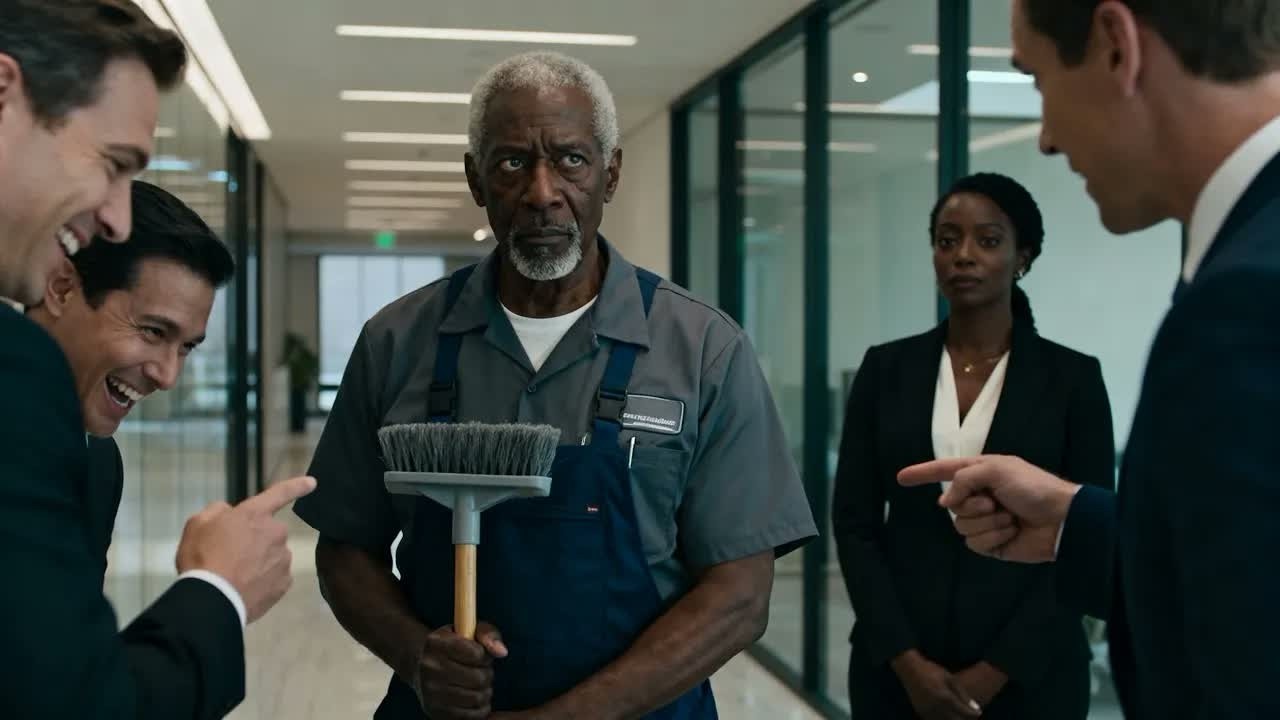 “Black CEO’s Father Goes Undercover as a Cleaner — What Employees Do Gets Them Fired”