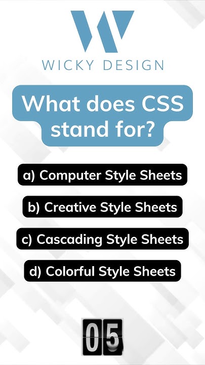 what-does-css-stand-for-css-webdesign-webdevelopment-youtube