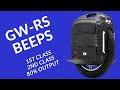 EUC Beeps || Gotway-RS 19 [HS] Factory Beeps