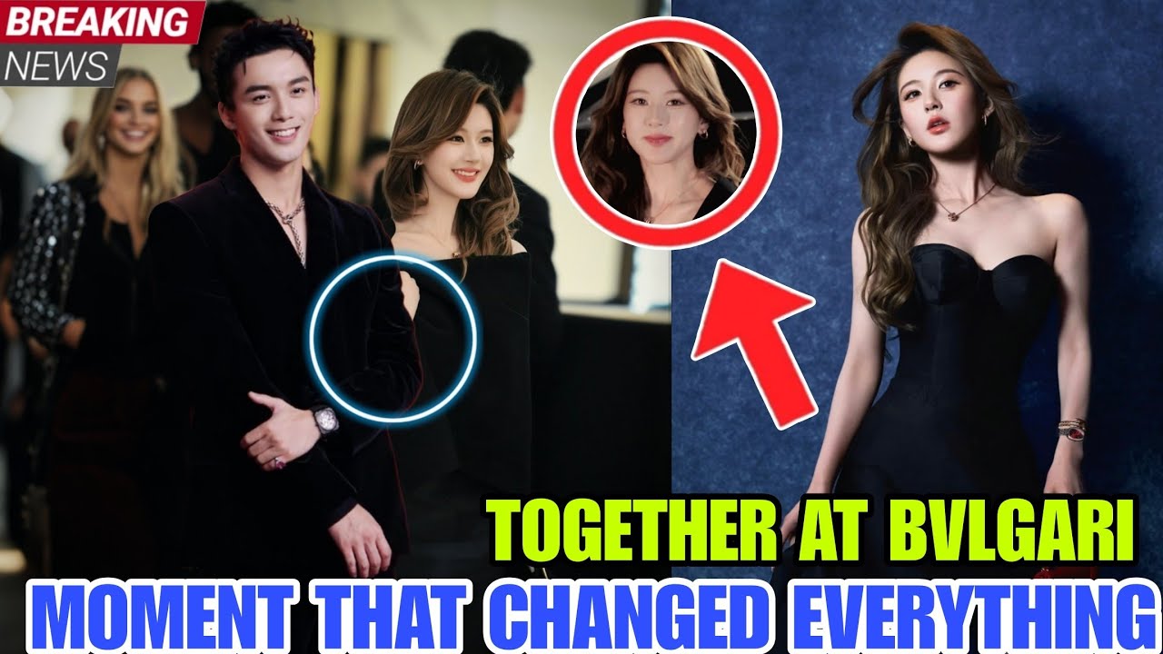 BVLGARI 2026: У Лэй и Чжао Луси наконец-то замечены вместе на красной дорожке!