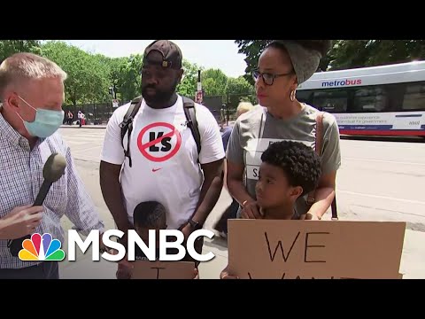'Very Peaceful' Protesters Gathering In Washington, DC | MSNBC