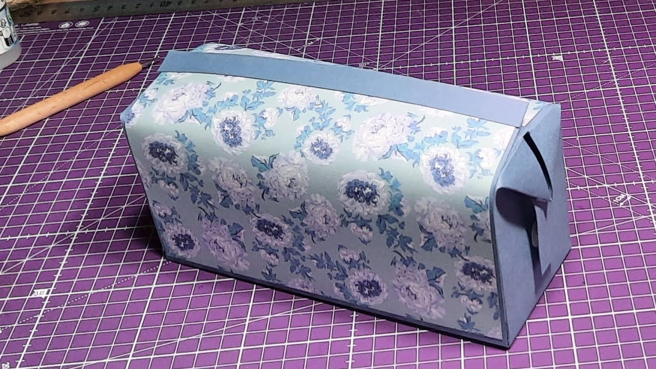 Tuto Trousse en papier facile - YouTube