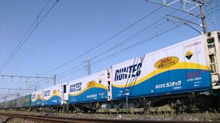 貨物列車1051レ UR19AFSJ積載!GW特別編成! EF210-102 16.5.4