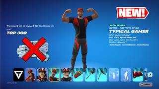 Information You Can Get The Typical Gamer Icon Skin FREE!!! Update