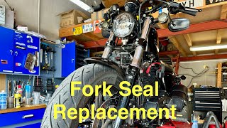 Fork Seal Challenge. Sportster 48