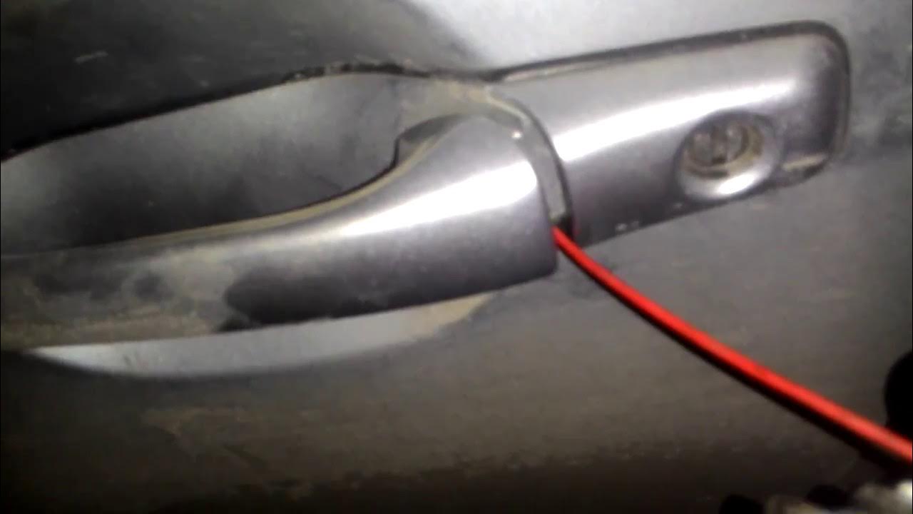 Лансер 9 , болтается наружняя ручка открывания двери. - YouTube