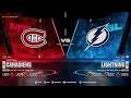 Montreal Canadiens vs Tampa Bay Lightning! NHL 26! Playoffs!