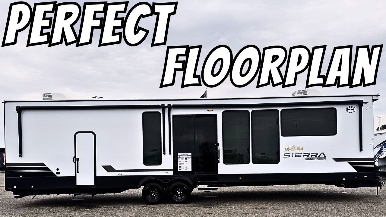 TWO STORIES / FRONT KITCHEN ||  2025 Sierra Destination Trailers 421FKL