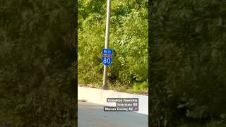 Knowlton Township, Interstate 80, Warren County, New Jersey 🇺🇸