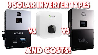 Choosing The Right Solar Inverter Charger | Off Grid Vs Hybrid | Cost Comparison