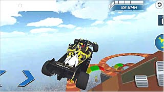 mega ramp formula car stunt android game gameplay screenshot 4
