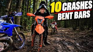 10 Crashes in One Ride! — Bent Bars Guaranteed