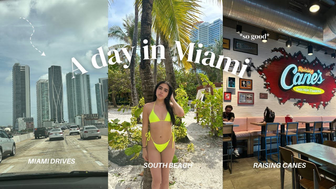 WHAT SPRING BREAK IN MIAMI LOOKS LIKE *as a college student* 🌴💌☀️