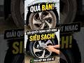 Sạch lốp, mâm sáng bóng không xướt khi rửa xe tại nhà là nhờ bàn chải chuyên dụng giá mềm🚘🛵