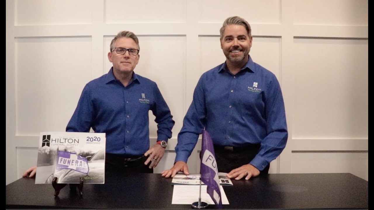 Funeral Supplies | 2020 Catalog Review with Tom & Jason | Hilton Funeral Supply