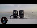 Boat test, twin Mercury Verado 400r with 30p Hering Propellers (Speed in MPH)