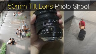 TTArtisan 50mm f1.4 Tilt Lens POV photo walk at a city park (ft. Sony A7IV)