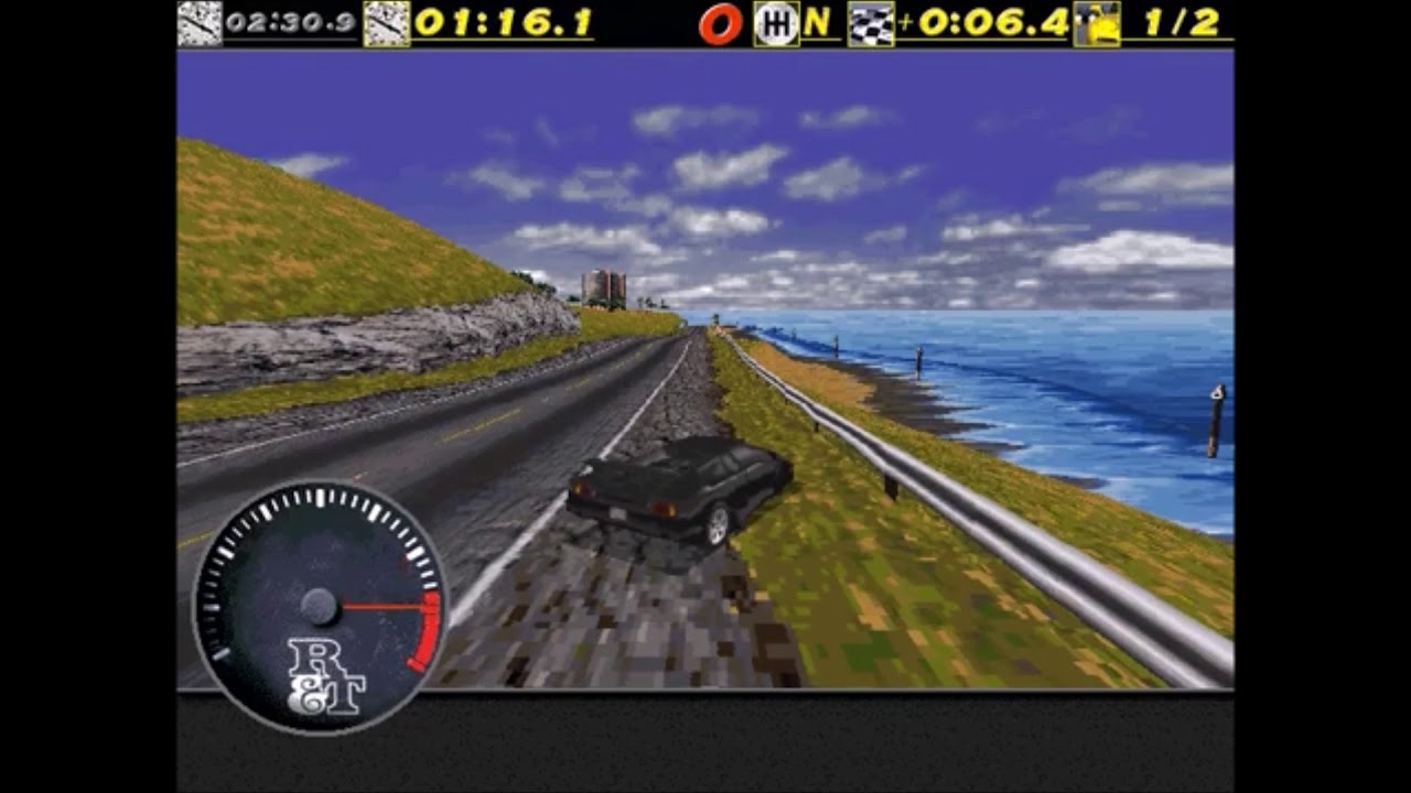 Need for Speed 1 (MS-DOS) gameplay 