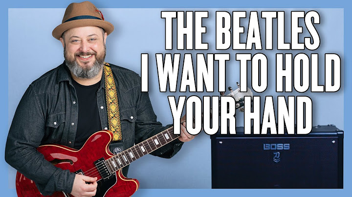 I Want to Hold Your Hand Guitar version - Guitar performance video thumbnail