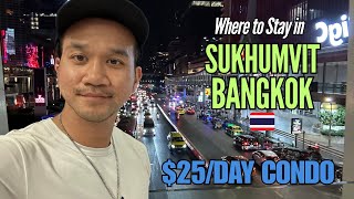 Where to Stay in Sukhumvit Bangkok | Best for Solo Travelers! #sukhumvit
