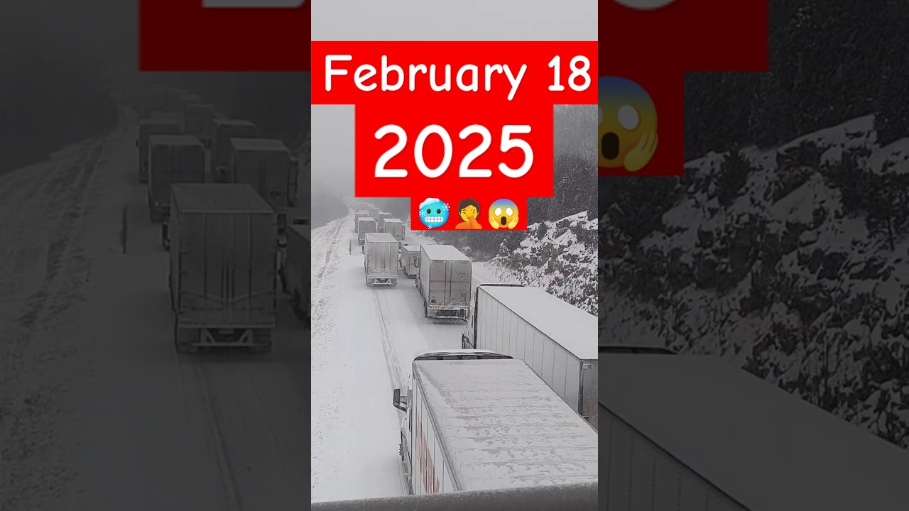 Snow Storm Shuts Down Highway 44! JEROME ,MO 