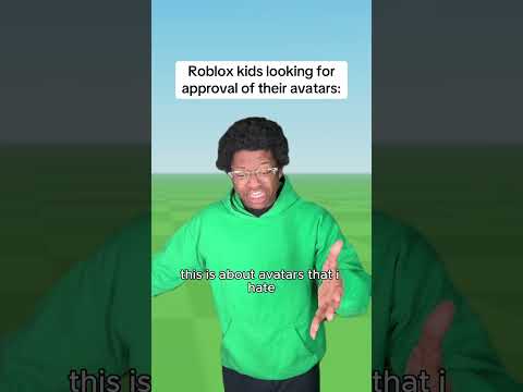 Roblox kids looking for approval on their avatars: