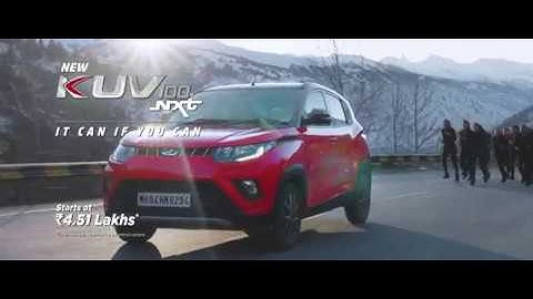 The New Mahindra KUV100 NXT – IT CAN IF YOU CAN!