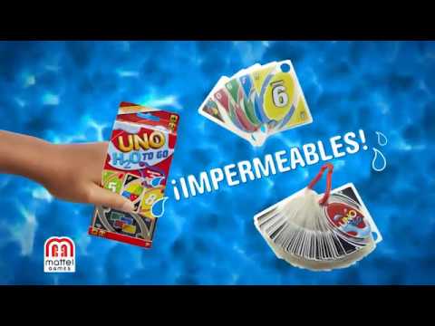 Mattel Games Uno H20 Juego de Cartas +7 Años