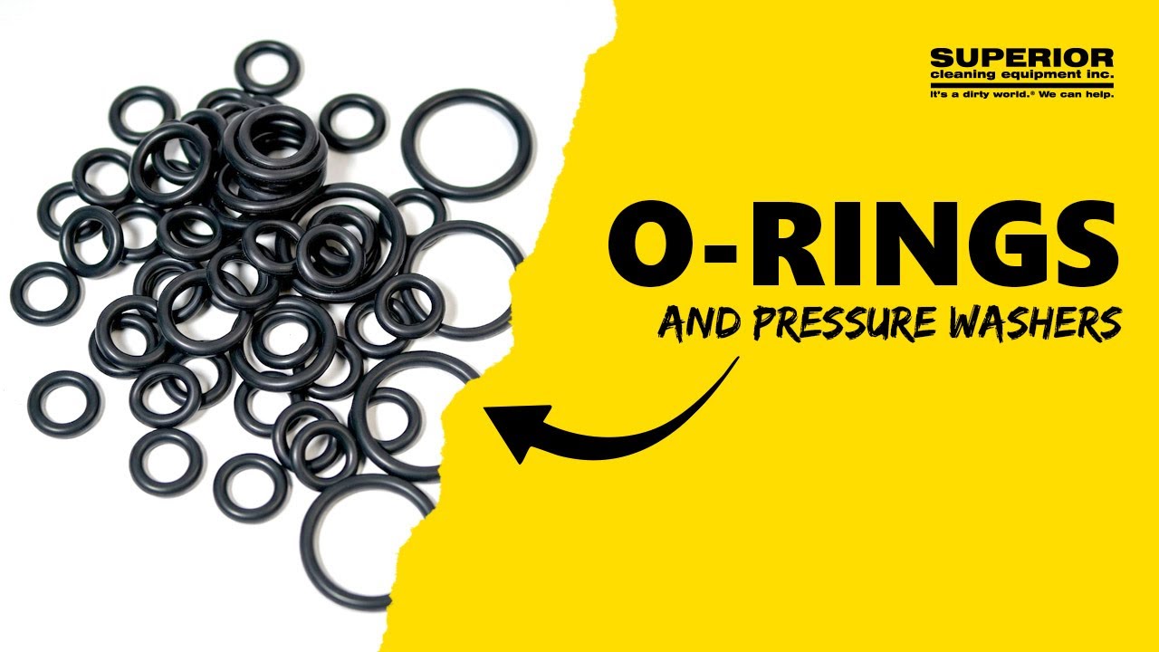 O-Rings and Pressure Washers. What to purchase, how to remove and replace and why?