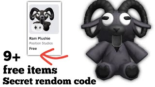 “How to get free items in Roblox. Secret random code 2025”, Get free 9 plus items.