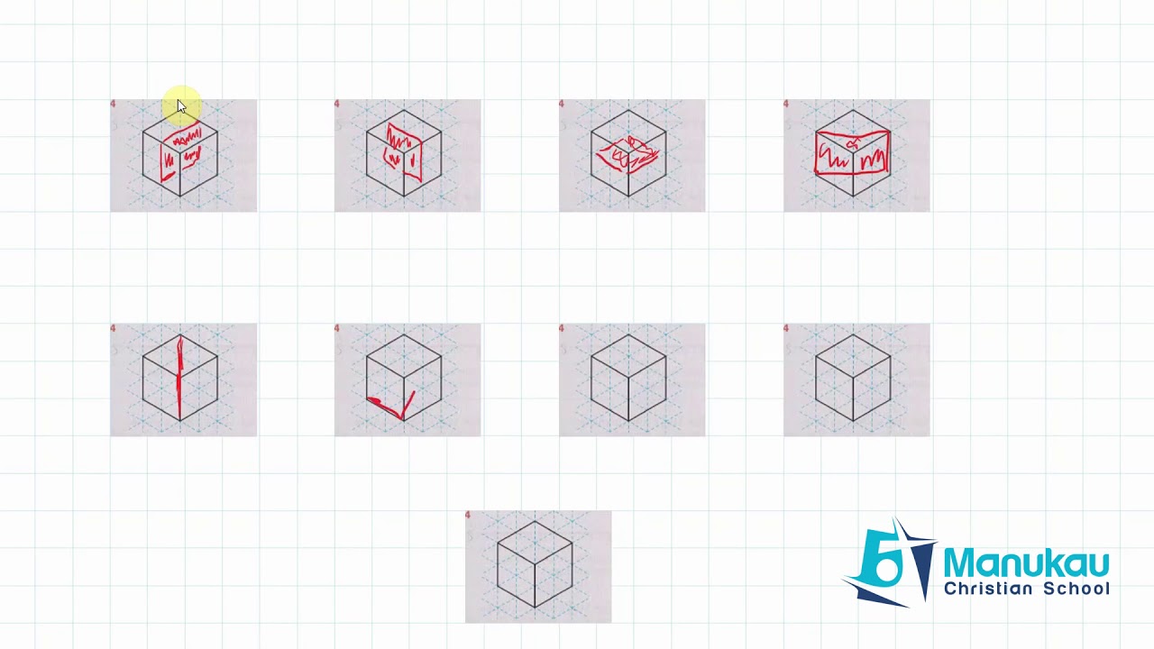 Secondary 1 Shapes and Mathematical Drawings - 3B Planes of Symmetry