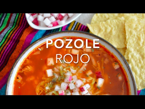 CÓMO HACER POZOLE ROJO (fácil & rápido) - Recetas fáciles Pizca de Sabor -  YouTube