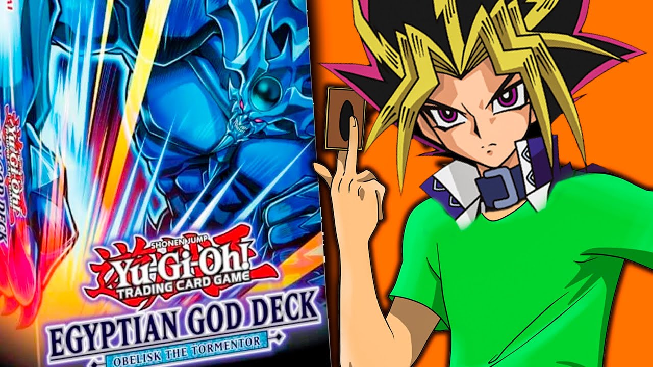 YU-GI-OH | DECK DEUS EGÍPCIO : OBELISCO O ATORMENTADOR | UNBOXING