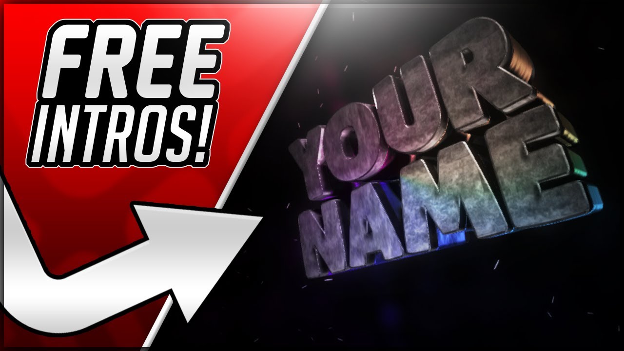 How To Make An Intro For Your Youtube Videos For Free 2017 Intro Maker