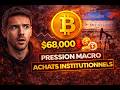 🚨 Bitcoin chute à 68K ! Justin Sun règle avec la SEC &amp; l’indicateur Bull Market s’active