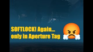 Aperture Tag Softlock in Chapter 4 Chamber 7 - Perpetual fall