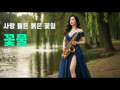 #꽃물 #신유 노래/ 가사/ 색소폰실연곡