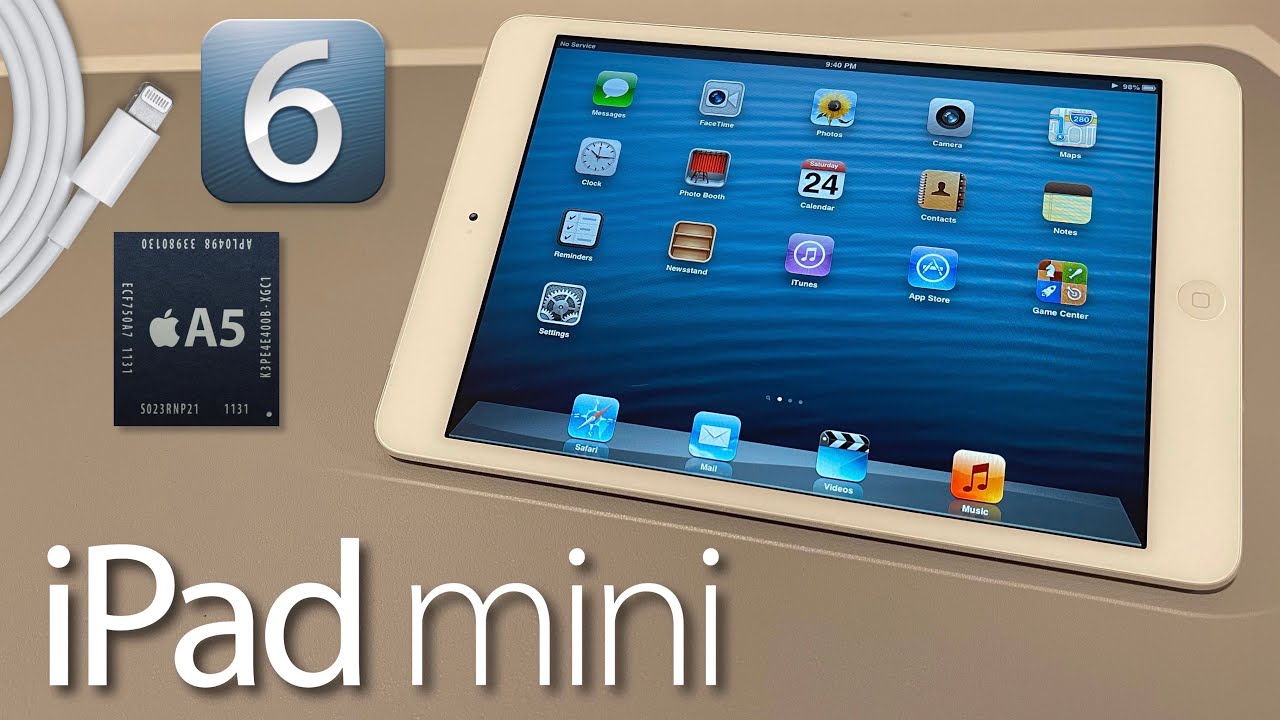 Распаковываем ПЕРВЫЙ iPad mini от Apple — все еще работает под управлением iOS 6!