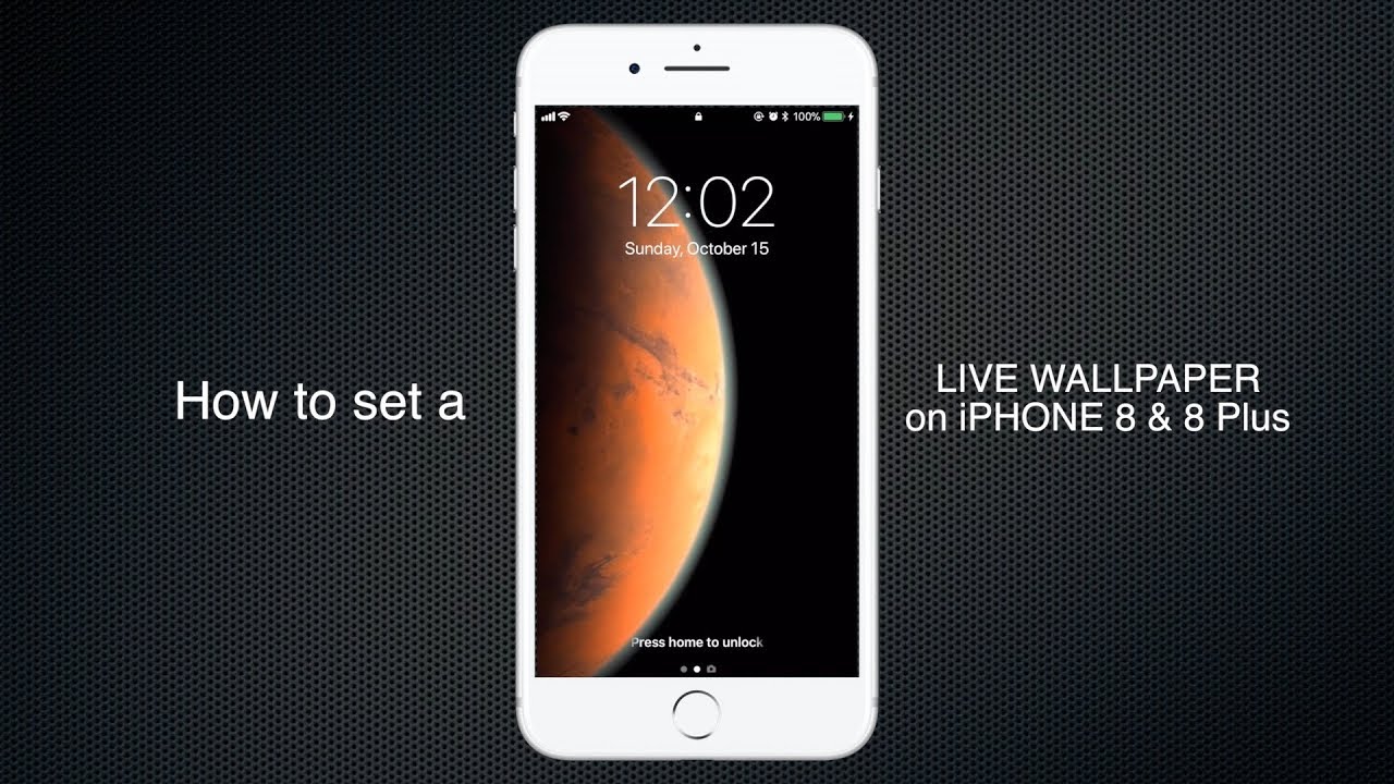 How To Set Live Wallpaper On Iphone 7, 7 Plus, 6S & 6S Plus - Youtube