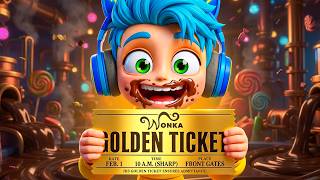 GANHEI O TICKET DOURADO! AGORA TENHO QUE *salvar* A FÁBRICA DE CHOCOLATES 🏭🍫 (Alec GO! #blox)