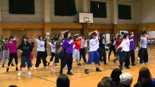 20120908 夏合宿見せ合い-Punkin'(左から)