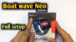 Boat wave Neo smart watch Full setup in Hindi