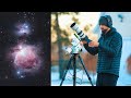How to photograph the orion nebula dslr  lens